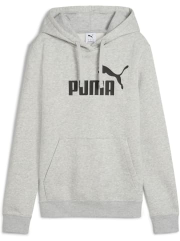 Puma Hoodie "ESS No.1 Logo Hoodie FL" in Grau