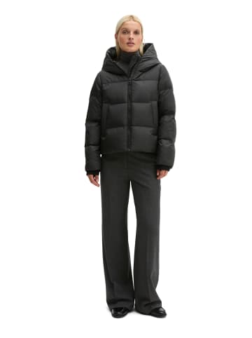 Marc O'Polo Puffer-Daunenjacke mit Kapuze regular in Schwarz