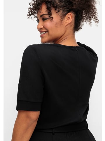 sheego by Joe Browns Jumpsuit in schwarz