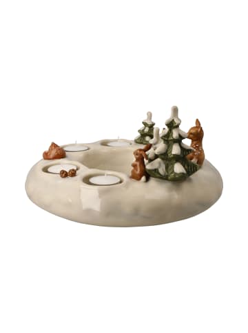 Goebel Adventskranz " Winterwald " in Bunt