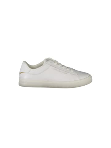 Tommy Hilfiger Weiße Polyurethan-Sneaker