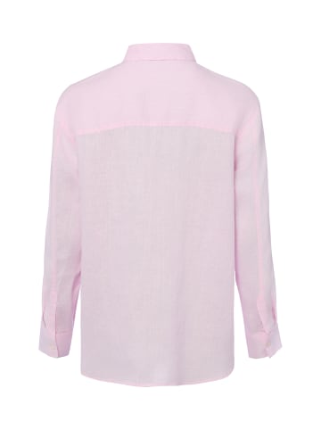 Marie Lund Leinenbluse in rosa - 0027