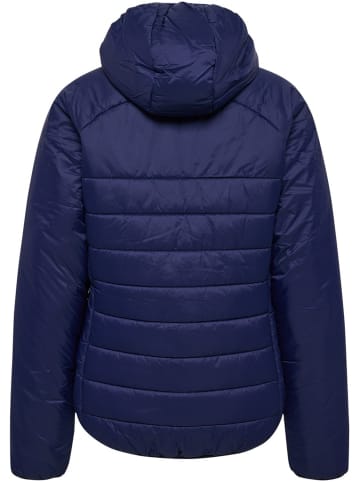 Hummel Jacke "Hmlgo Quilted Hood Jacket Woman" in Blau