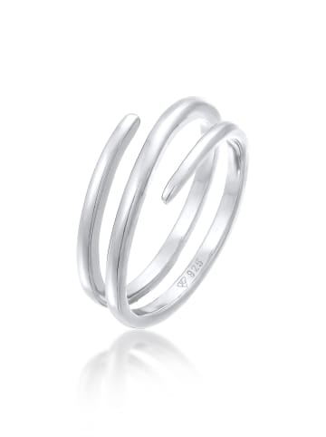 Elli Ring 925 Sterling Silber Pinky Ring in Silber