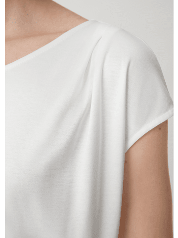 comma T-Shirt ärmellos in Weiß