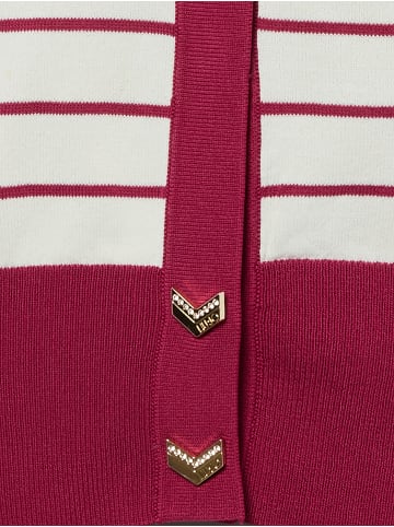Liu Jo Strickjacke in bordeaux ecru - 0001