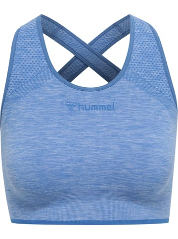 Hummel Hummel Top Hmlmt Multisport Damen Atmungsaktiv Schnelltrocknend Nahtlosen in MARINA MELANGE