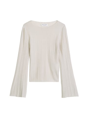 Marc O'Polo Feinstrickpullover slim in Grey Silk
