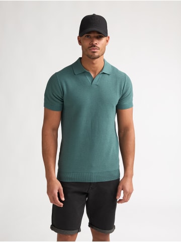 Petrol Industries Strick-Poloshirt Delfín in Grün