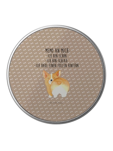 Mr. & Mrs. Panda Dose Corgi Po mit Spruch in Hundeglück