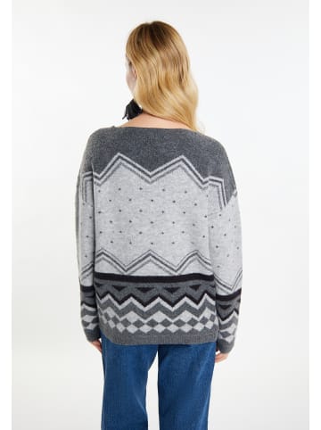 VIRITA Women Pullover in Grau Mehrfarbig