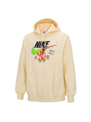 Nike Club Kapuzenpullover in Crem