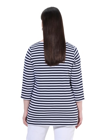 Ulla Popken Shirt in dunkles marine