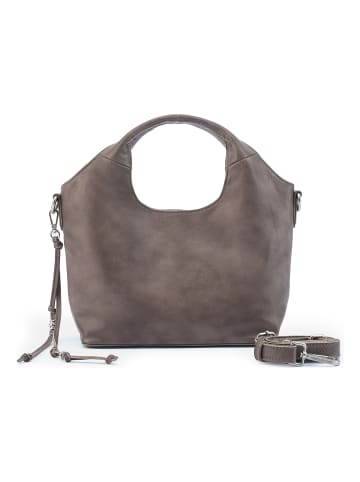 FREDs BRUDER Stay With Me Handtasche Leder 31 cm in muddy khaki brown