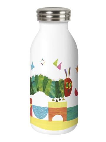 Geda Labels Isolierflasche Raupe Nimmersatt HelloFriend2 in Weiß - 350ml