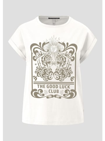 QS T-Shirt in 02D0_ecru