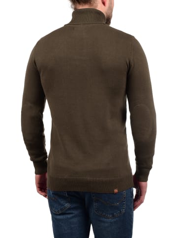 BLEND Rollkragenpullover in braun