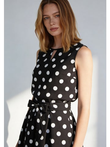 More & More sommerliches, kurzes Blusentop, gepunktet in various dots print