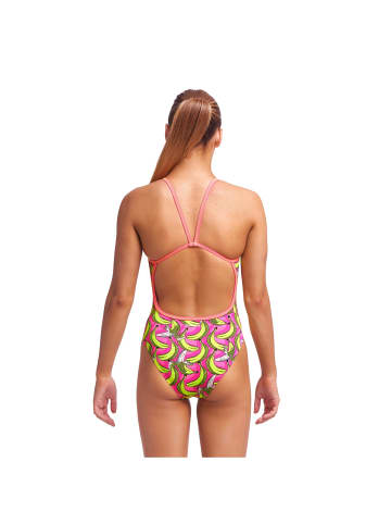 Funkita B2 Badeanzug V-förmigem Trägersystem in rosa