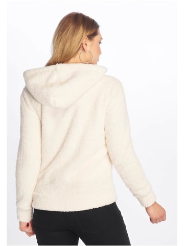 Just Rhyse Just Rhyse Zip-Kapuzenpullover in off white
