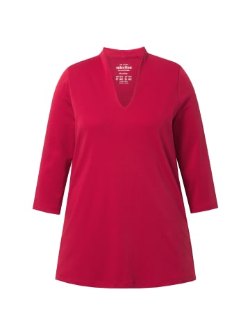 Ulla Popken Shirt in kirschrot