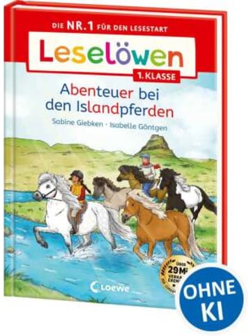 Loewe Verlag Buch - Leselöwen 1. Klasse - Abenteuer bei den Islandpferden