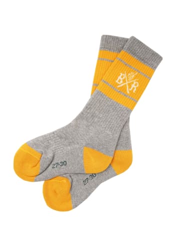 Band of Rascals Socken " Sport " in grey-mustard