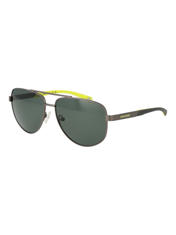 Skechers Herren Sonnenbrillen Aviator Gunmetal