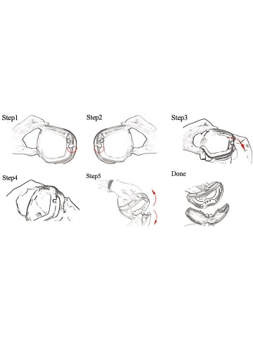 YEAZ XTRM-SUMMIT Photochrome Wechselglas, ohne Rahmen in grau