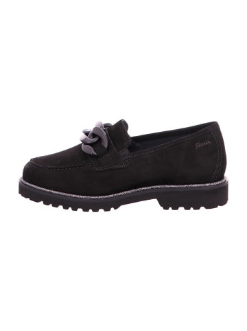 Sioux Klassische Slipper in Schwarz