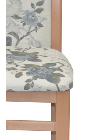 möbel-direkt 4-Fuß-Polsterstuhl Alice I in Buche/beige
