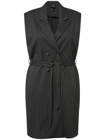 Ulla Popken Weste in felsgrau