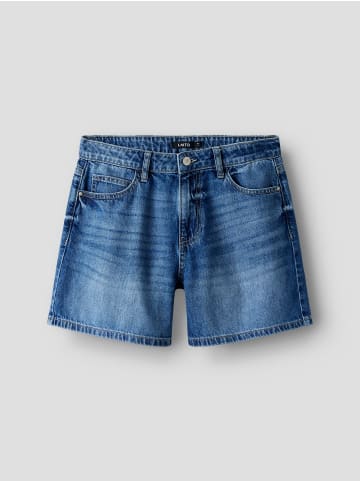 name it Jeansshorts in Medium Blue Denim