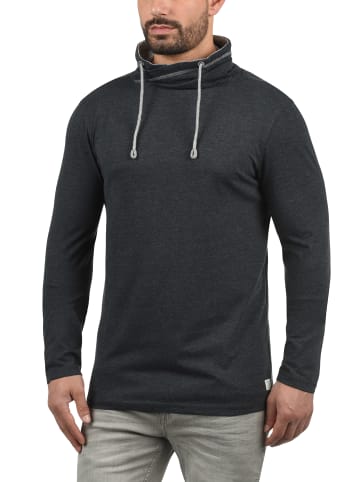 BLEND Langarmshirt BHPallo in Dunkelgrau