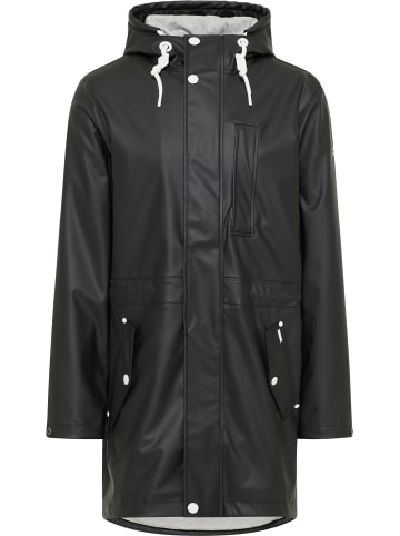 ICEBOUND Herren Regenmantel in Schwarz