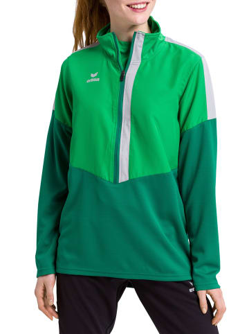 erima Unisex Erwachsene Squad Worker Trainingstop in fern green/smaragd/silver grey