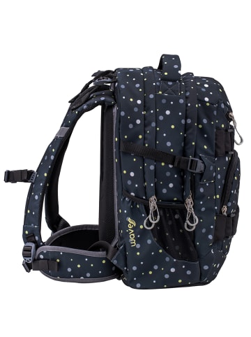 Wave Rucksack Infinity "Black and Yellow Dots" in schwarz H 43 cm B 31 cm T 22 cm 