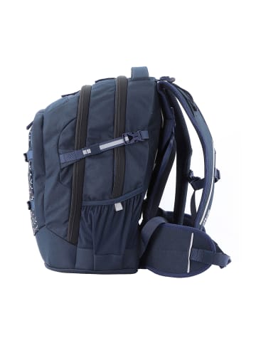 2Be Schulrucksack in blau-weiss