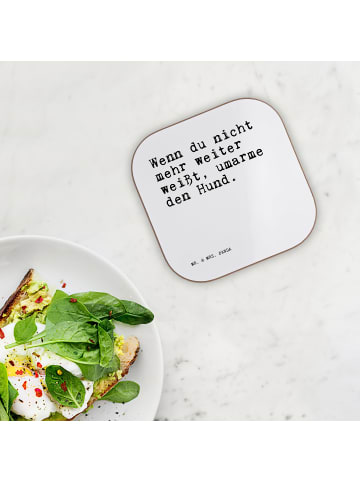 Mr. & Mrs. Panda Untersetzer Wenn du nicht mehr... mit Spruch in Weiß