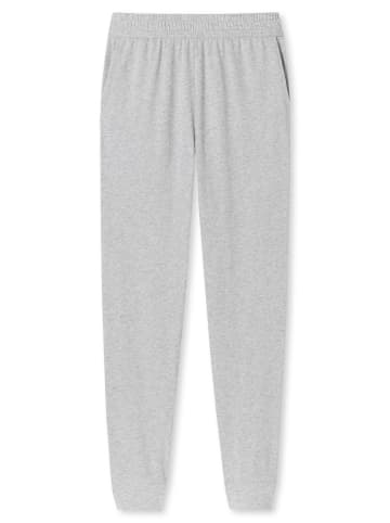 Schiesser Schlafanzug Hose Mix & Relax Cotton in Grau-Melange