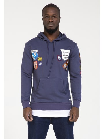 PLUS EIGHTEEN Herren Kapuzenpullover in Petrol