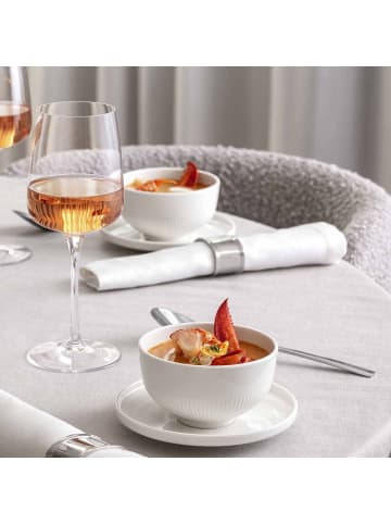 Villeroy & Boch 4er Set Snackschalen Afina in Weiß ø 10,7 cm in weiß