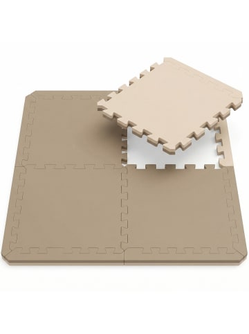 eyepower Fitnessmatte Prometheus 4er Set in beige