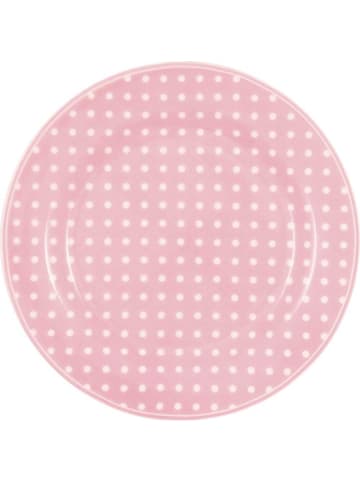 Greengate Teller DOTTY PALE PINK Rosa mit weißen Punkten 20 cm