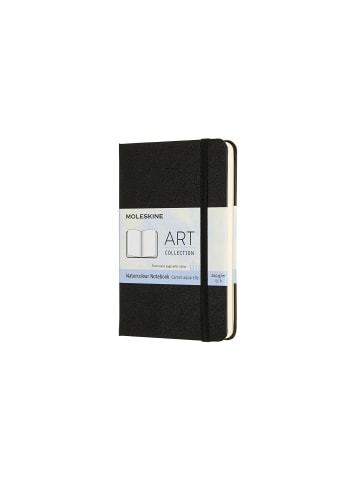 Moleskine Aquarell Notizbuch mit festem Einband - 200g-Aquarellpapier in Schwarz