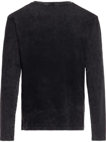 King Kerosin Longsleeve in Schwarz