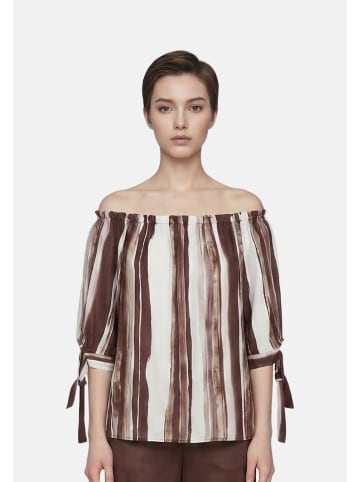 ROBERTA ROSSI Bluse in TAUPE