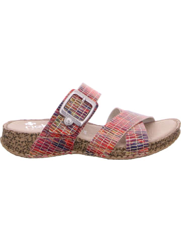 rieker Pantolette in rot