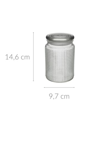 5five Simply Smart Dose mit Deckel in transparent