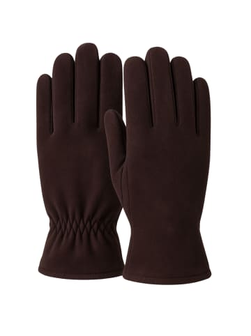 collezione alessandro Handschuhe " Modern " in dunkelbraun